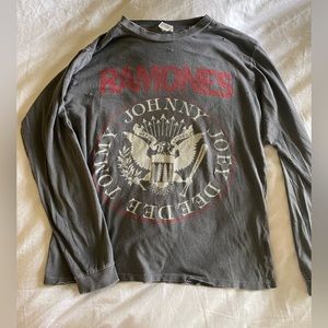 Madeworn Ramones T shirt tee Size small long sleeve